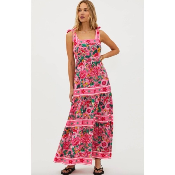 Beach Riot Dresses & Skirts - Beach Riot Womens Charlotte Maxi Dress Size M Vacation Resortwear Beach Wedding
